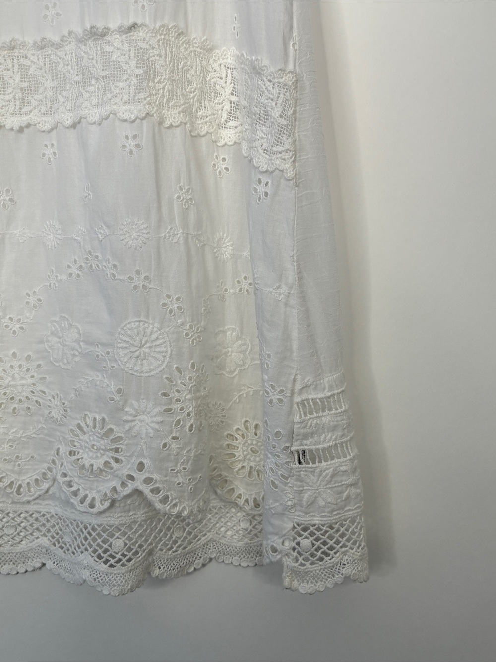 Johnny Was Lace Boho Tunic size XL - Picture 6 of 12